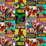 Poster xxl: Collage de Bandes Dessinées Avengers 4