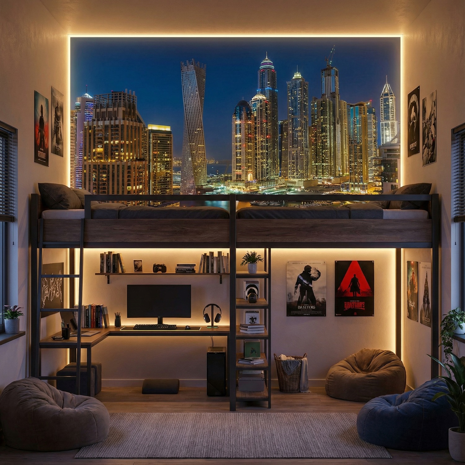 Poster xxl: Skyline Dubai