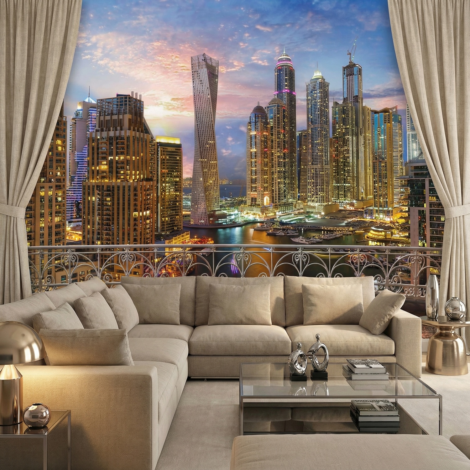 Poster xxl: Skyline Dubai
