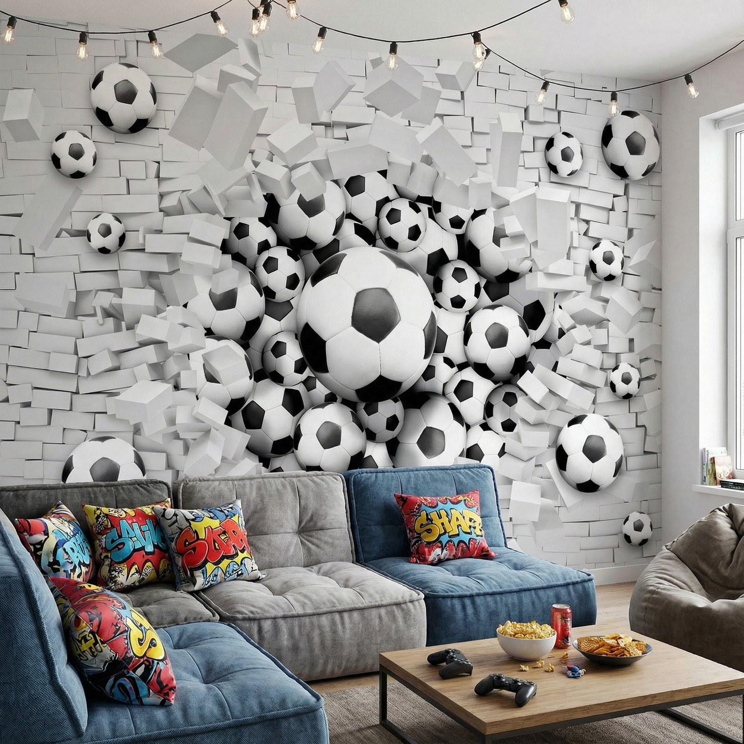 Poster xxl: Ballons de Football