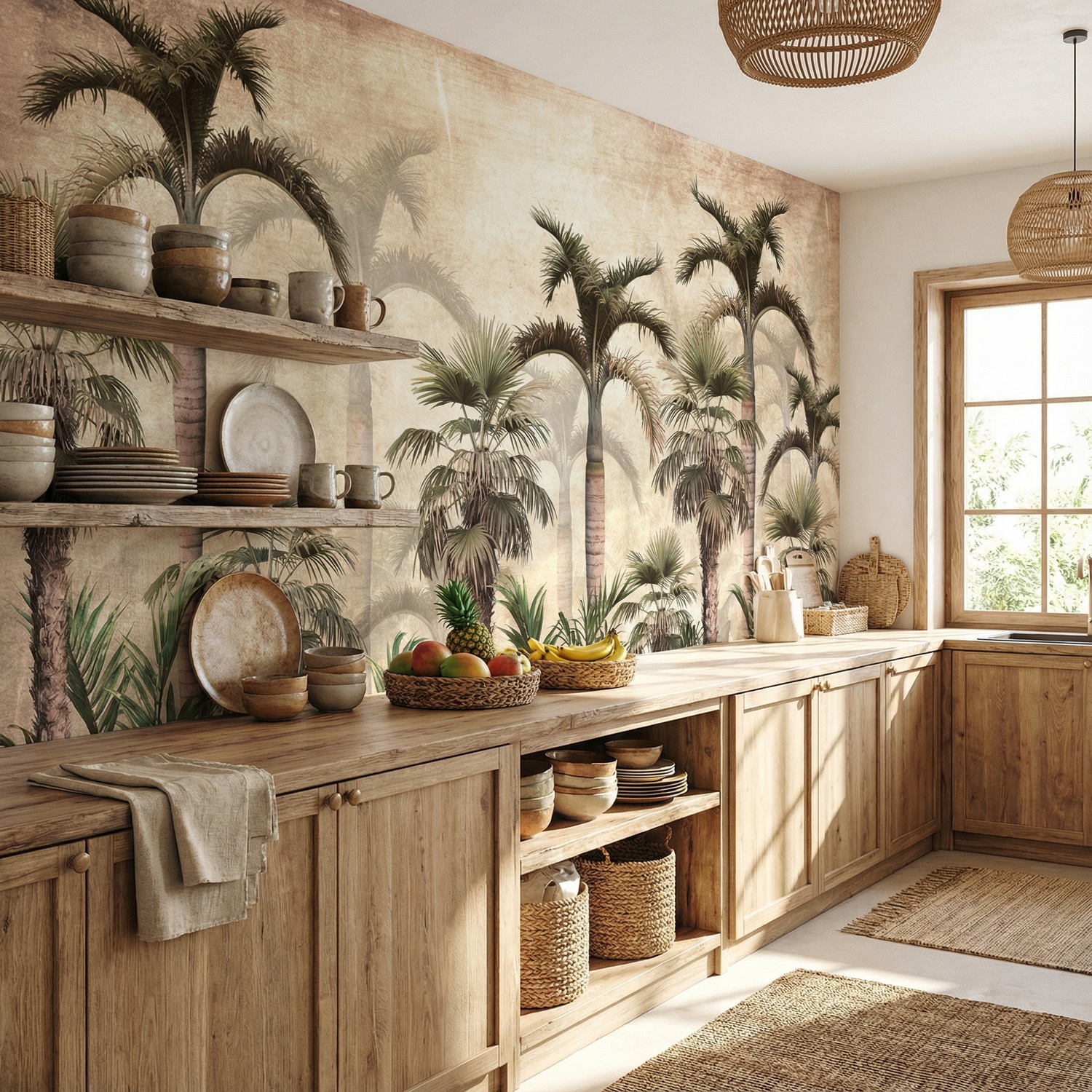 Poster xxl: V&eacute;g&eacute;tation et Palmiers