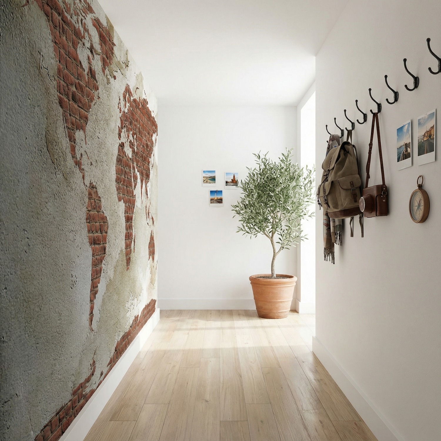 Poster xxl: Carte du Monde de Brick