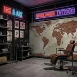 Poster xxl: Carte du Monde de Brick 17