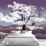 Poster xxl: Arbre à Nuages 2