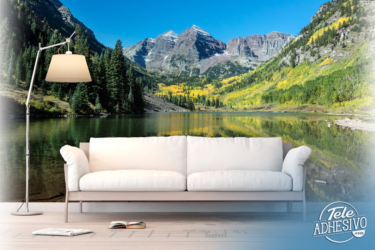 Poster xxl: Le Lac Maroon en Été