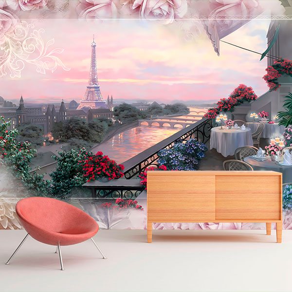 Poster xxl: Terrasse à Paris 0