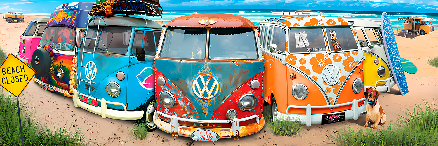 Poster xxl: Vans de surf