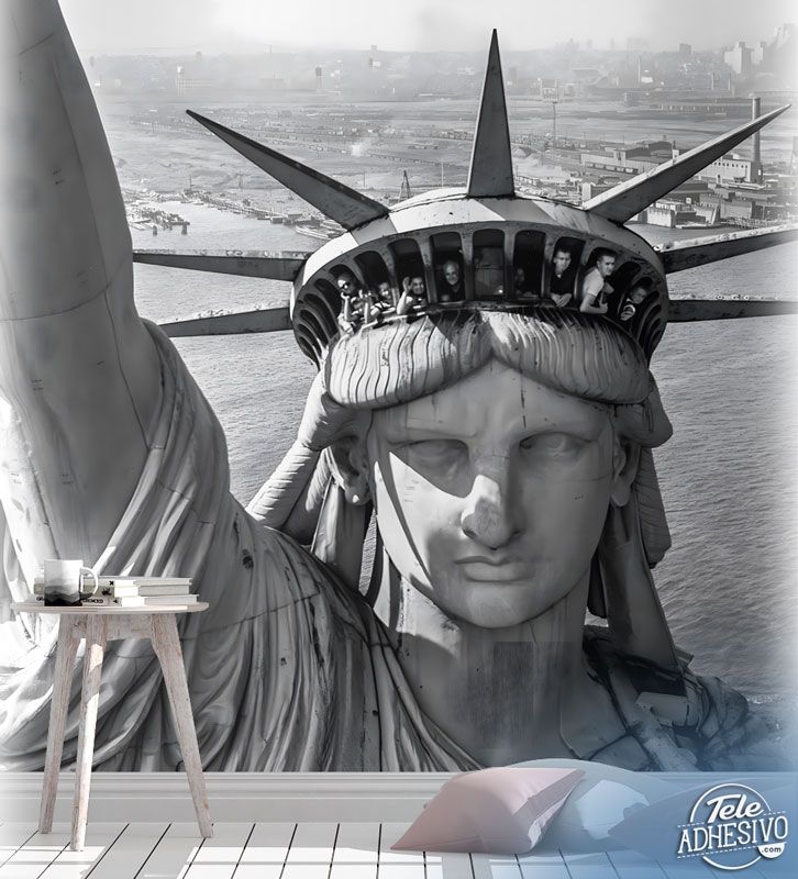 Poster xxl: Vue sur la Statue de la Liberté