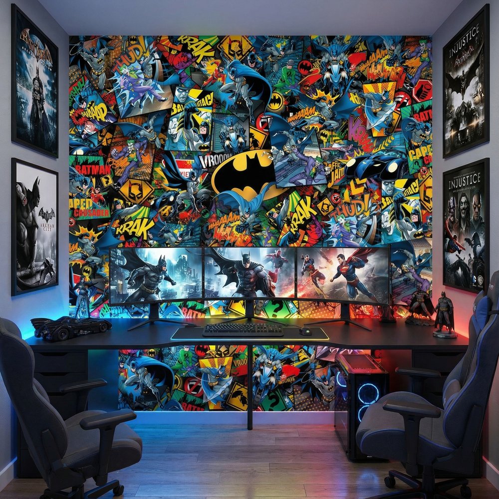 Poster xxl: Collage Batman comics