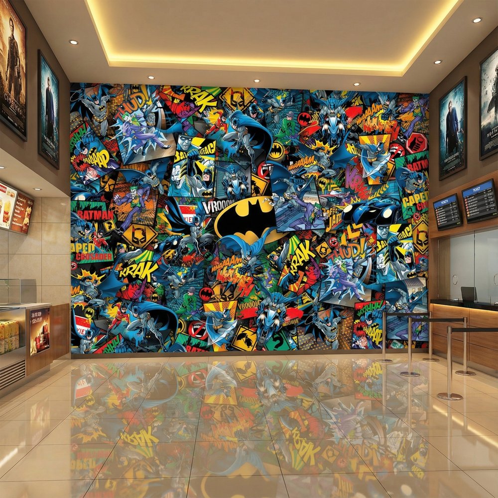 Poster xxl: Collage Batman comics