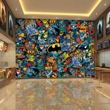 Poster xxl: Collage Batman comics 5