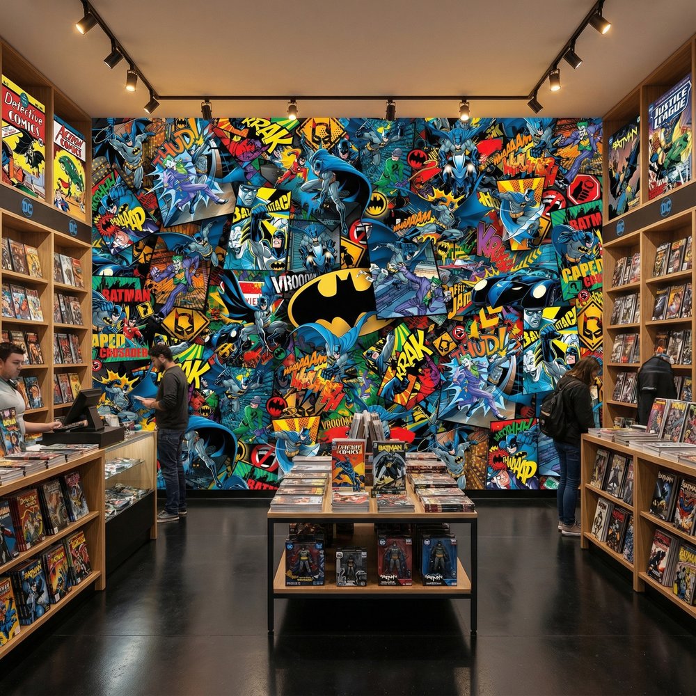 Poster xxl: Collage Batman comics