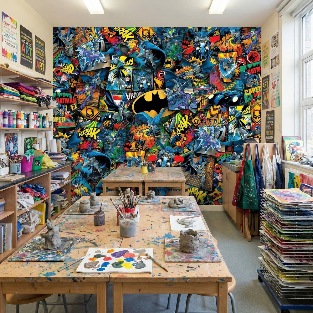 Poster xxl: Collage Batman comics