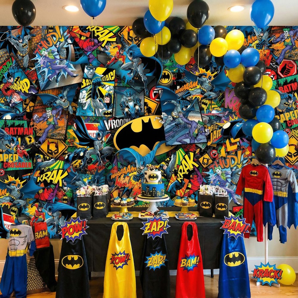 Poster xxl: Collage Batman comics