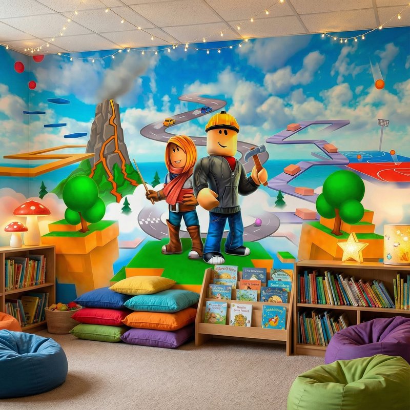 Poster xxl: Fresque Roblox 0