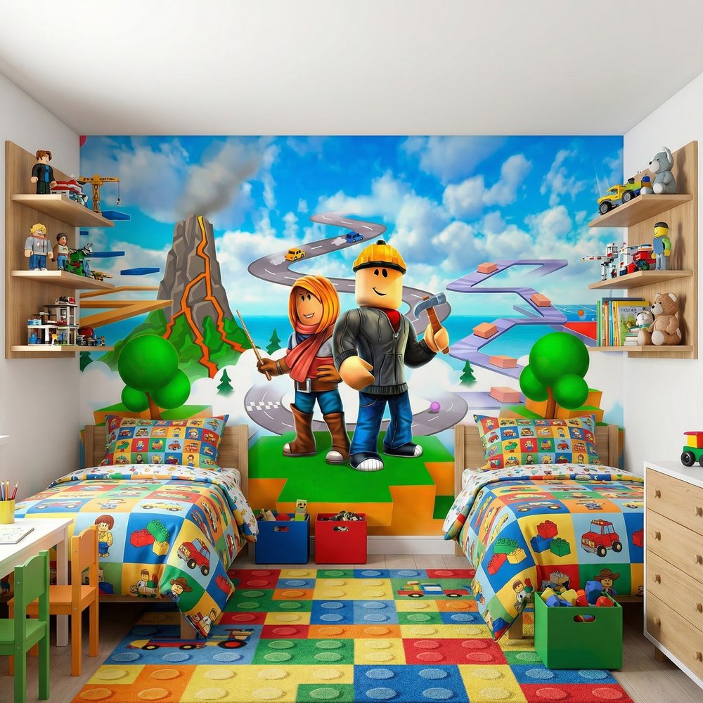 Poster xxl: Fresque Roblox