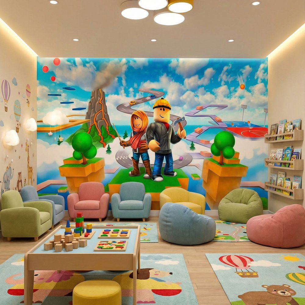 Poster xxl: Fresque Roblox
