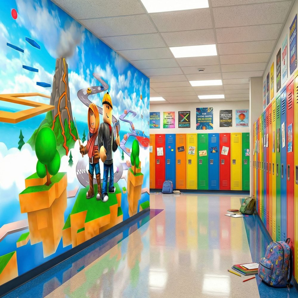 Poster xxl: Fresque Roblox