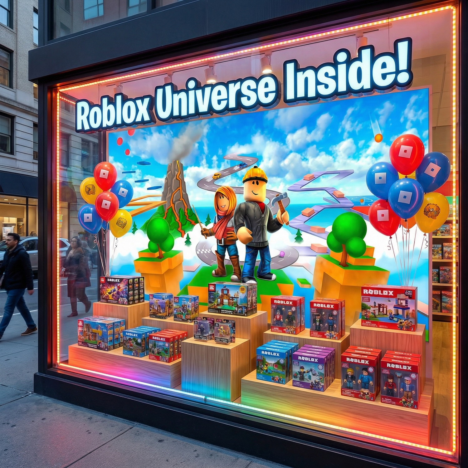 Poster xxl: Roblox powering imagination