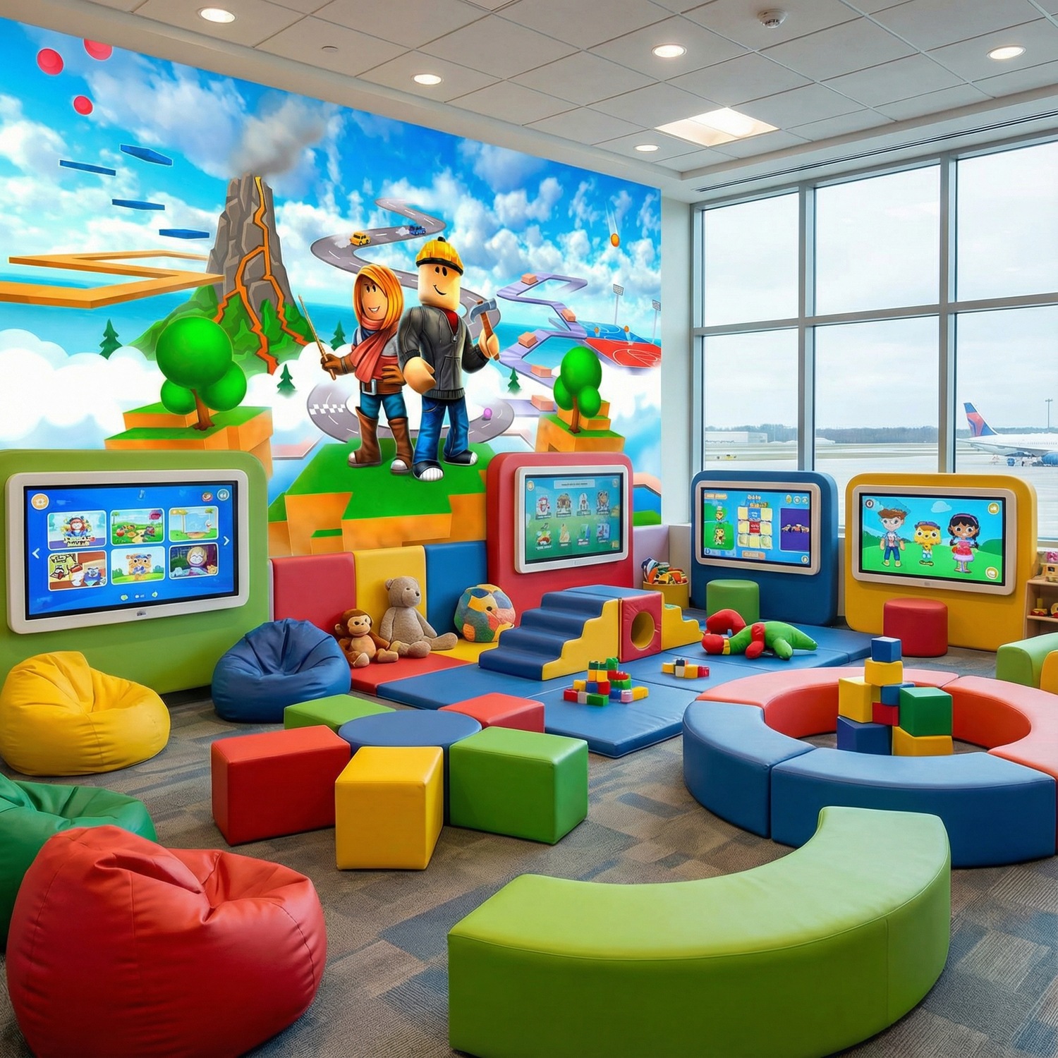 Poster xxl: Roblox powering imagination