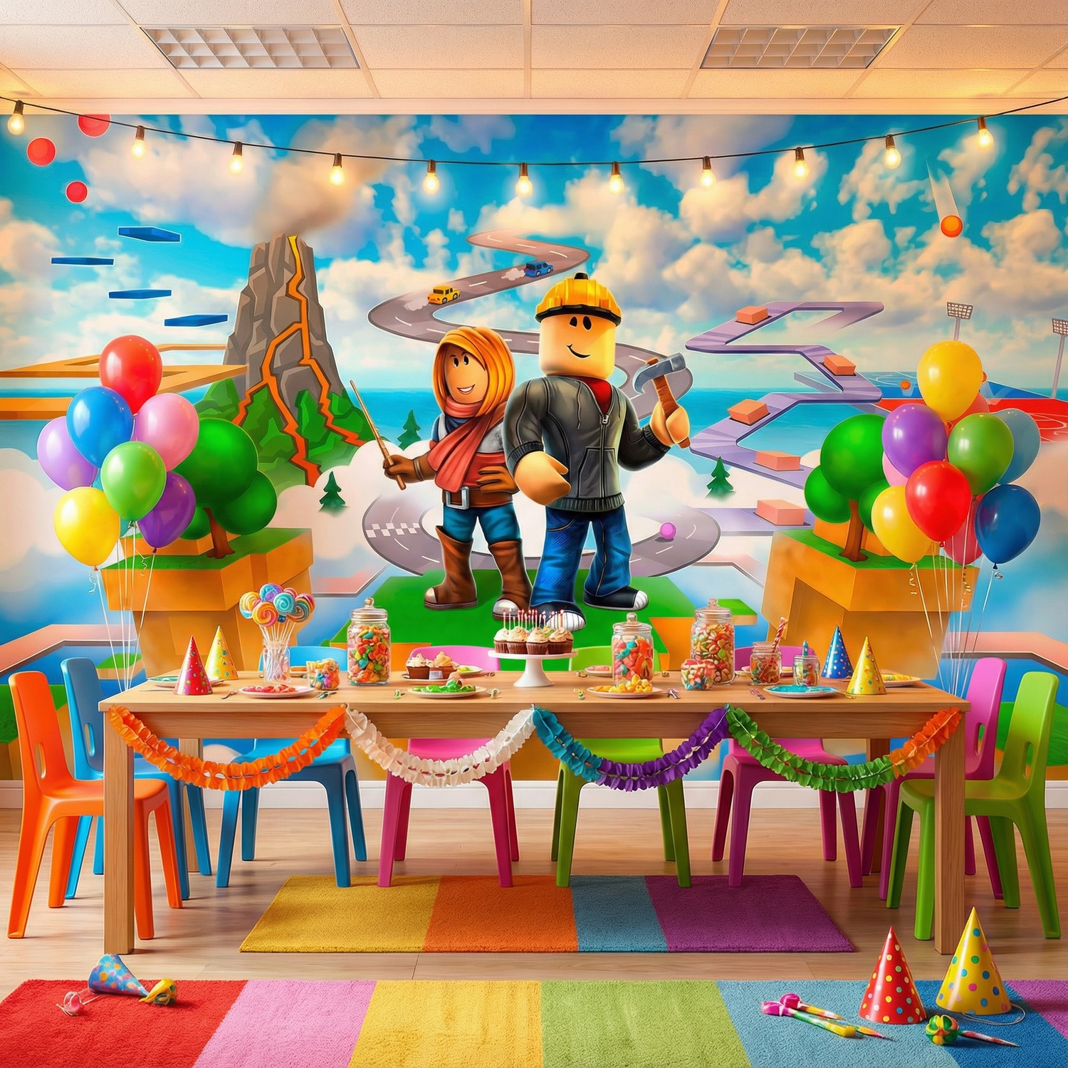 Poster xxl: Roblox powering imagination