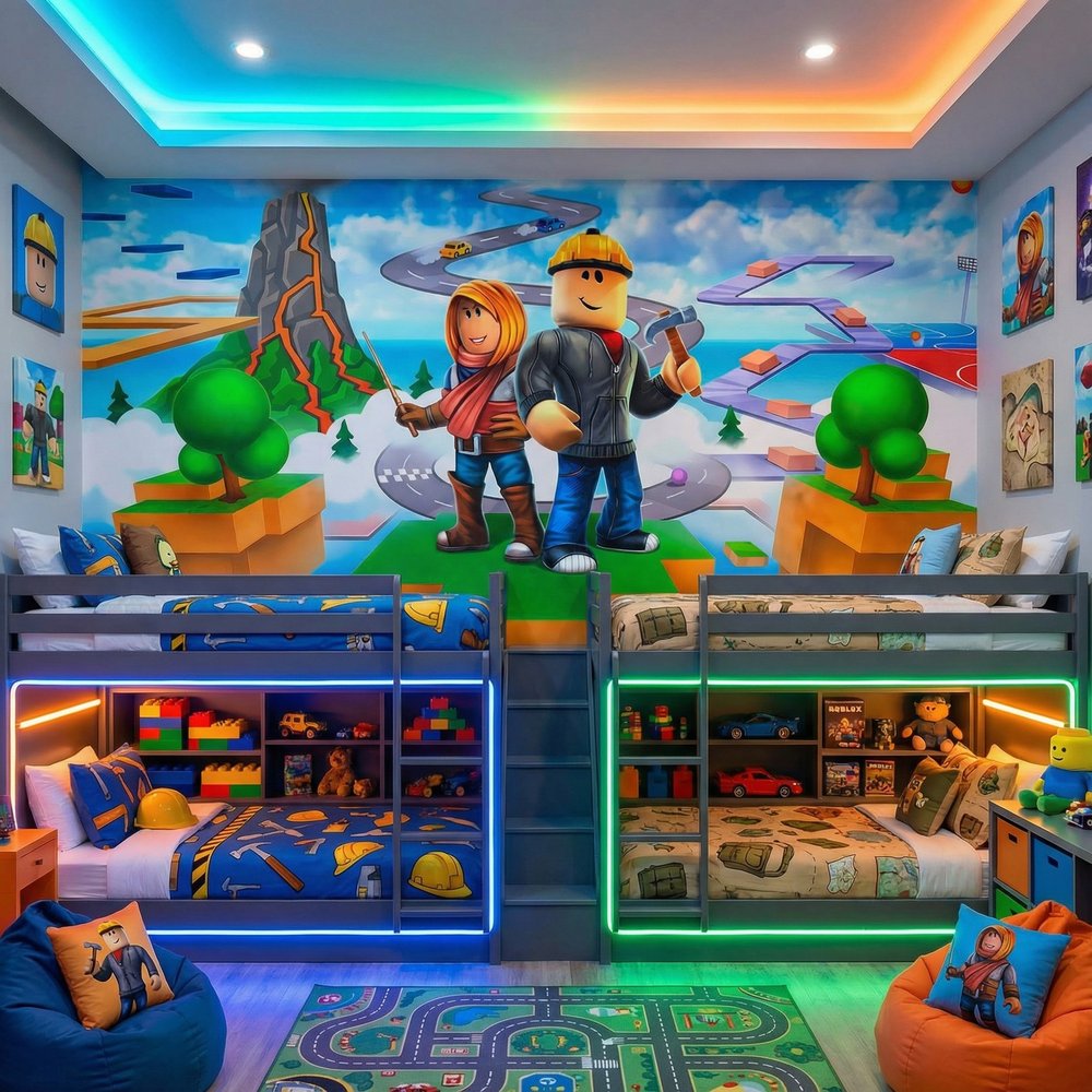 Poster xxl: Fresque Roblox