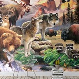 Poster xxl: La faune de haute montagne 2
