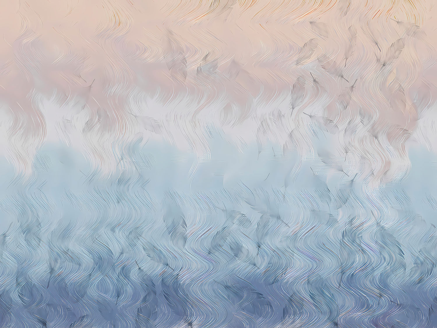 Poster xxl: Coups de pinceau au pastel