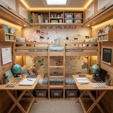 Poster xxl: Carte du monde pour enfants avec drapeaux et anima 16