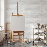 Poster xxl: Texture de brique blanche us&eacute;e 16