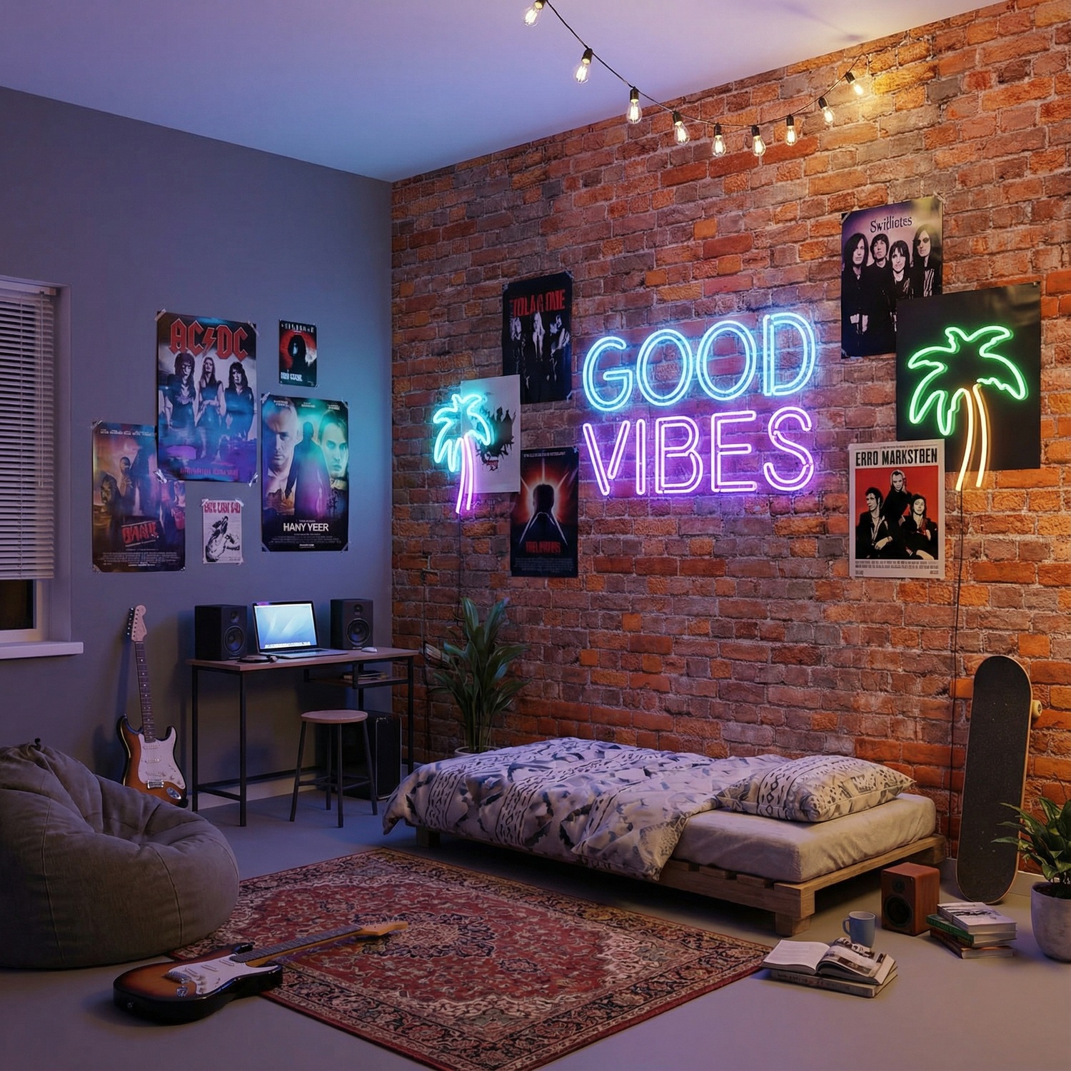 Poster xxl: Texture brique vintage