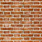 Poster xxl: Texture de briques rouges rétro 3
