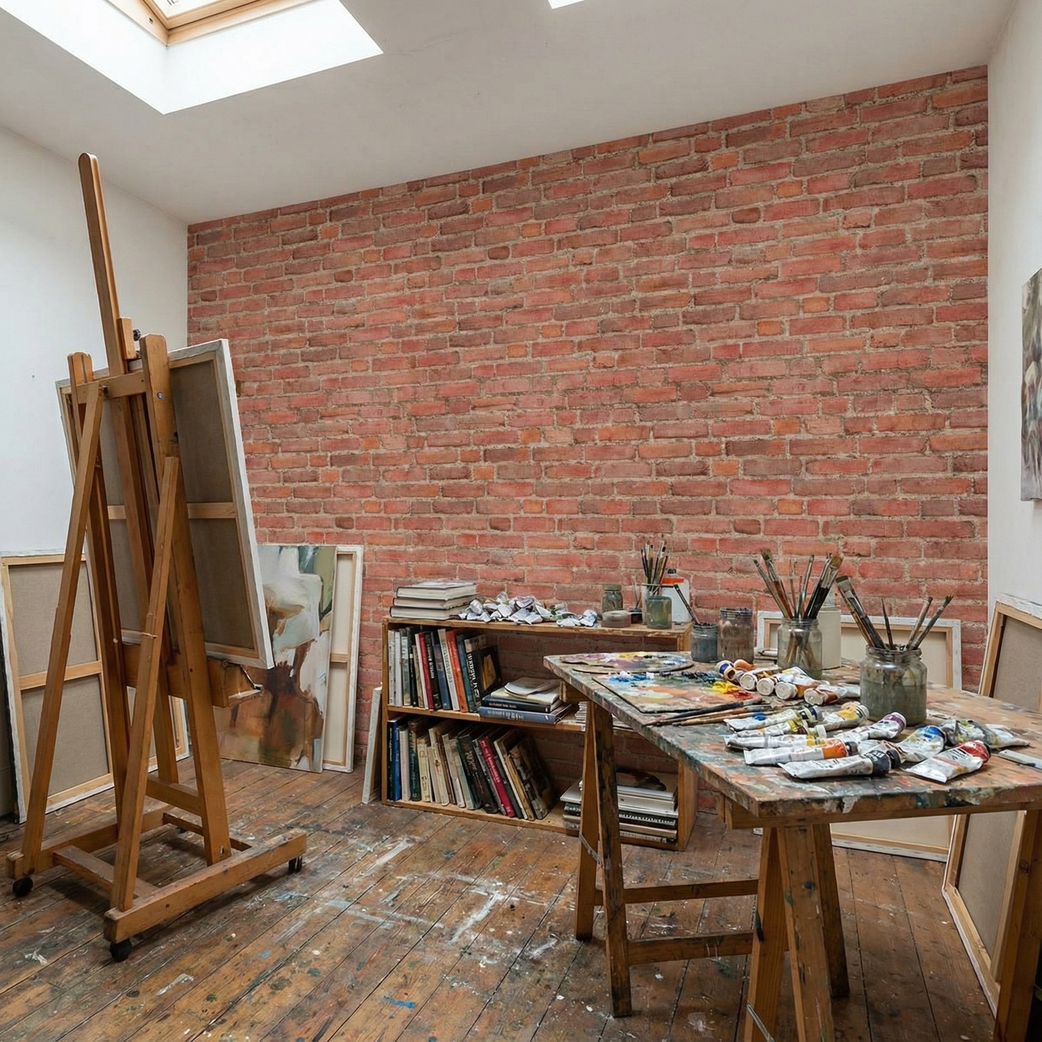 Poster xxl: Texture brique de Naples