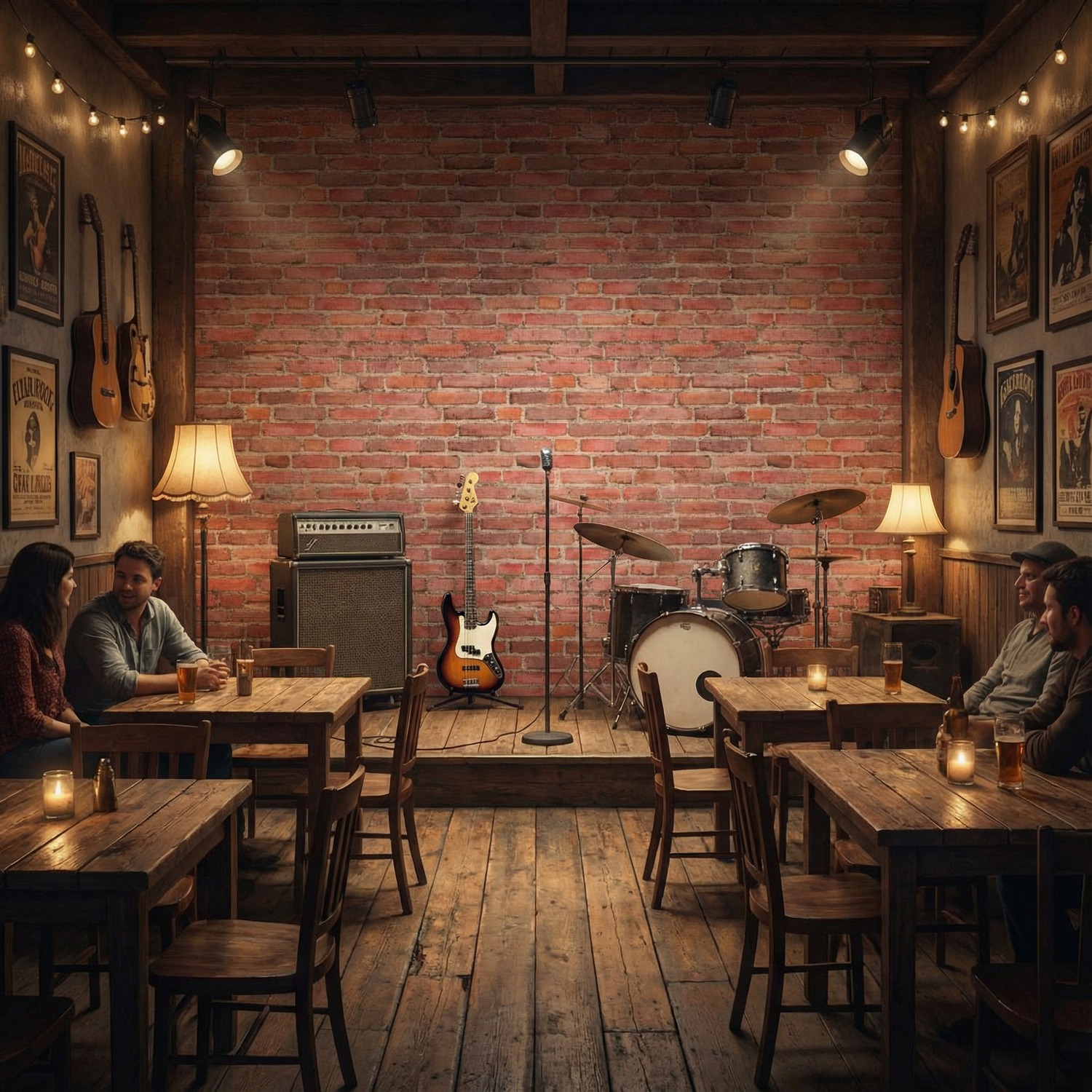 Poster xxl: Texture brique de Naples