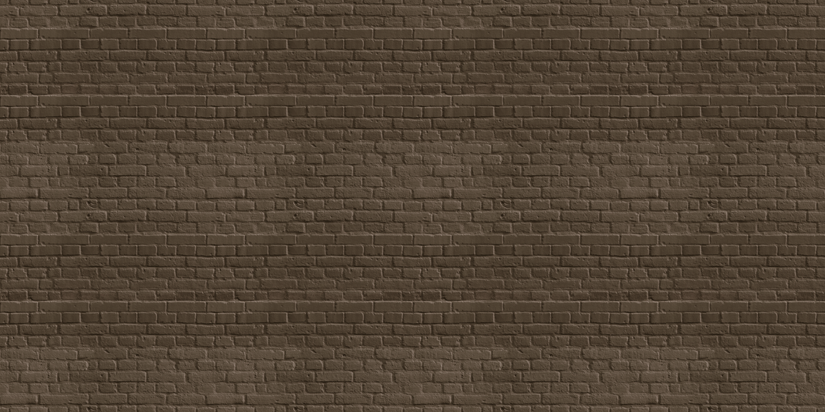 Poster xxl: Texture brique brune