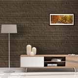 Poster xxl: Texture brique brune 2