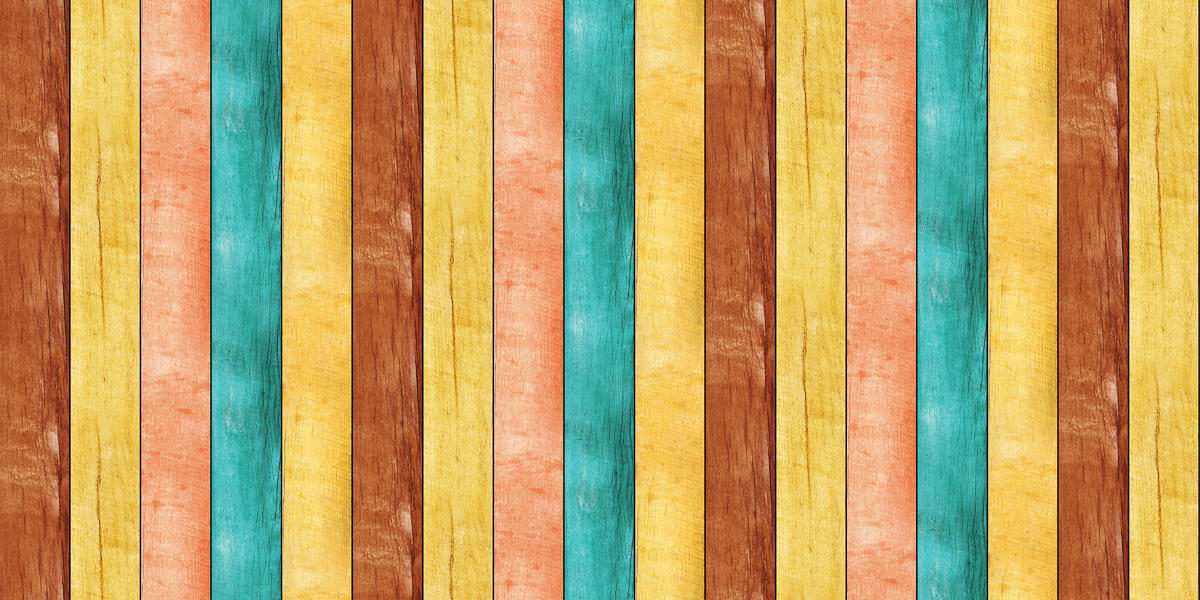 Poster xxl: Texture bois multicolore