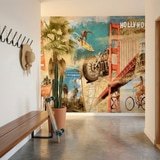 Poster xxl: Collage Californie 12