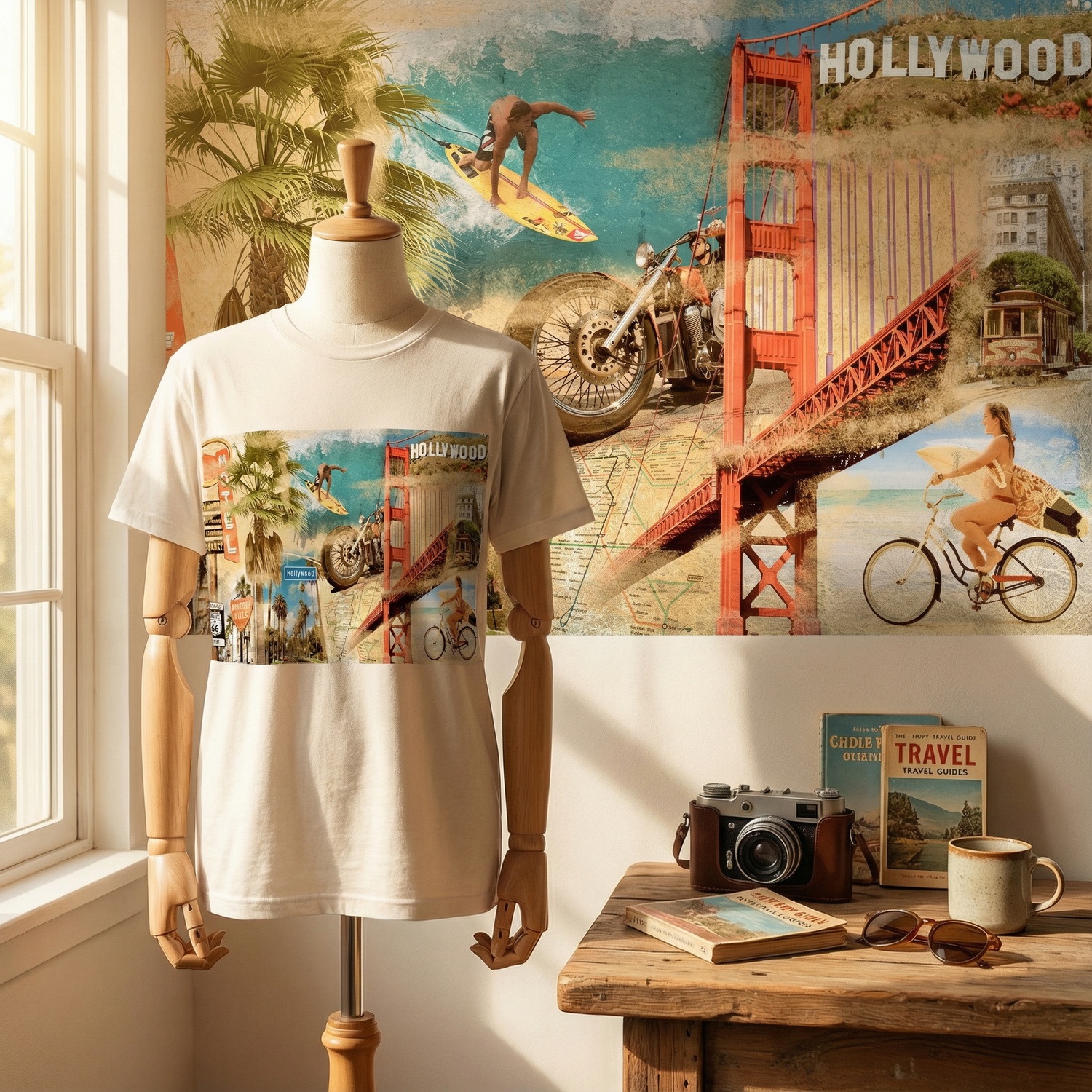 Poster xxl: Collage Californie