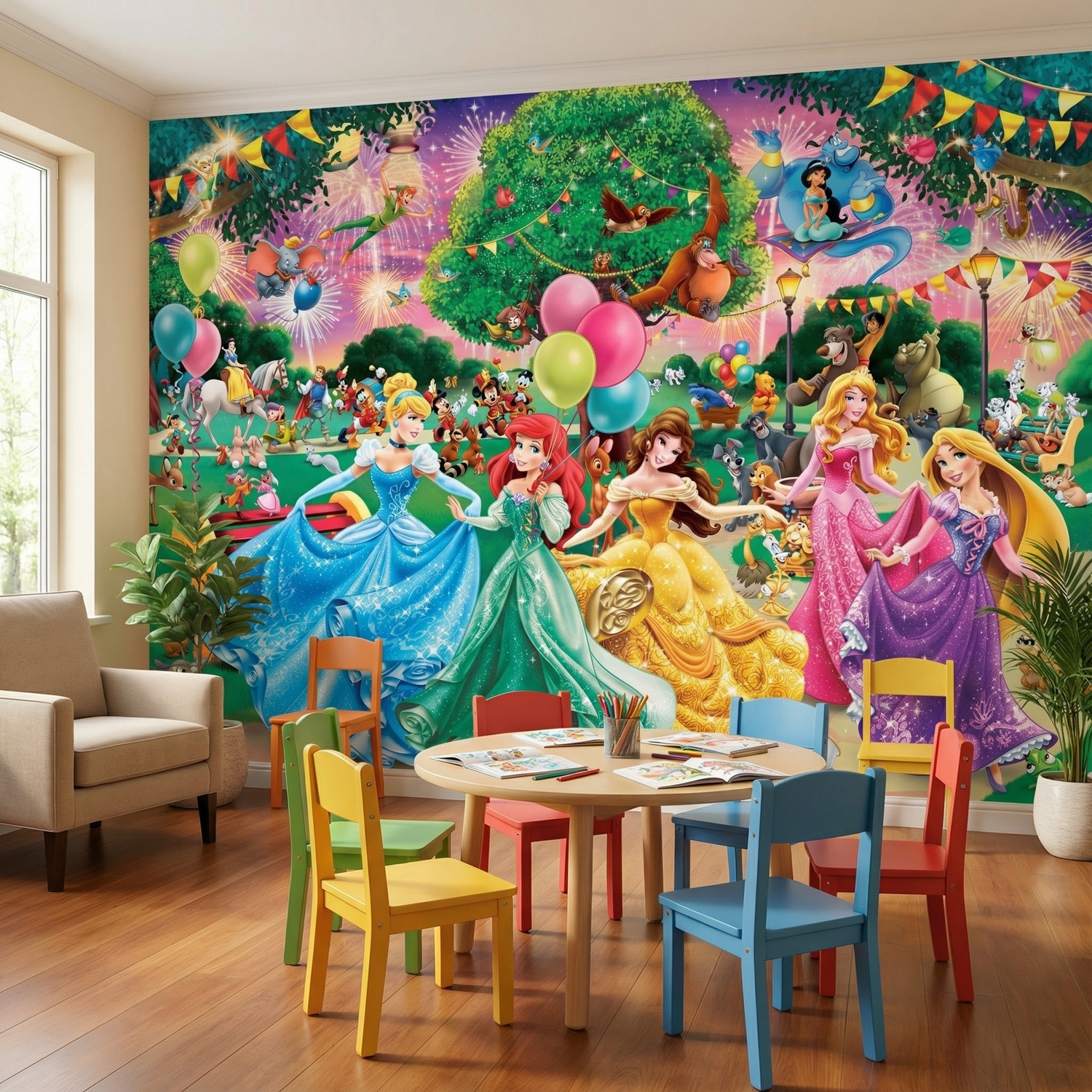 Poster xxl: Princesses Disney