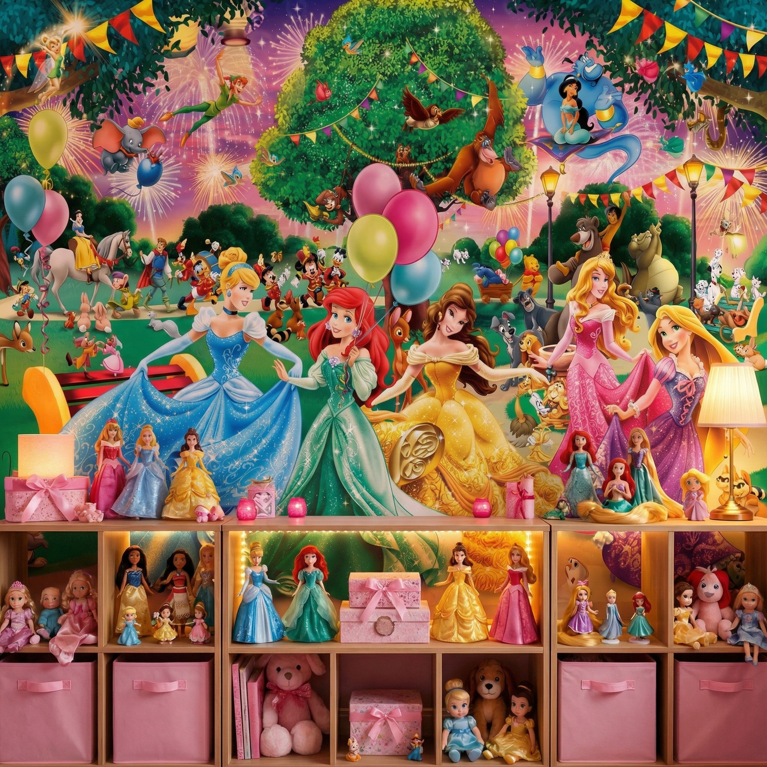 Poster xxl: Princesses Disney