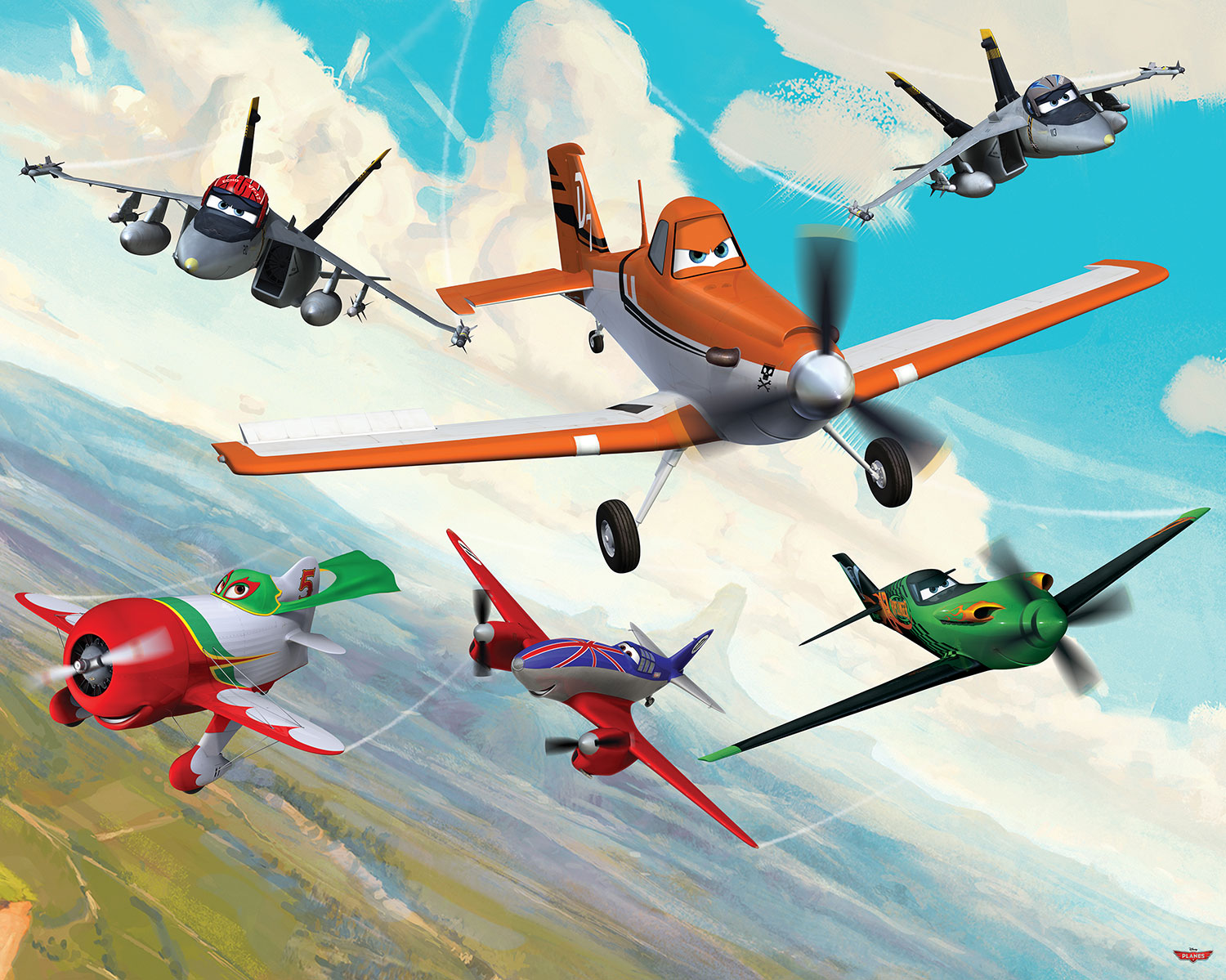 Poster xxl: Des avions