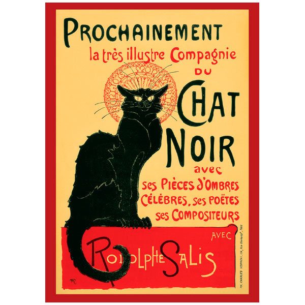 Stickers muraux: Le Chat Noir
