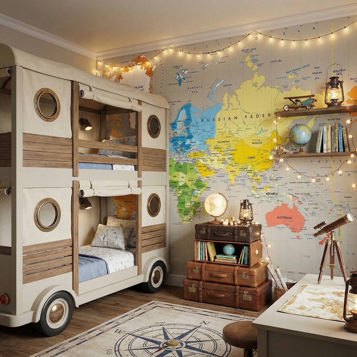 Poster xxl: Muraux Carte du monde politique Continents