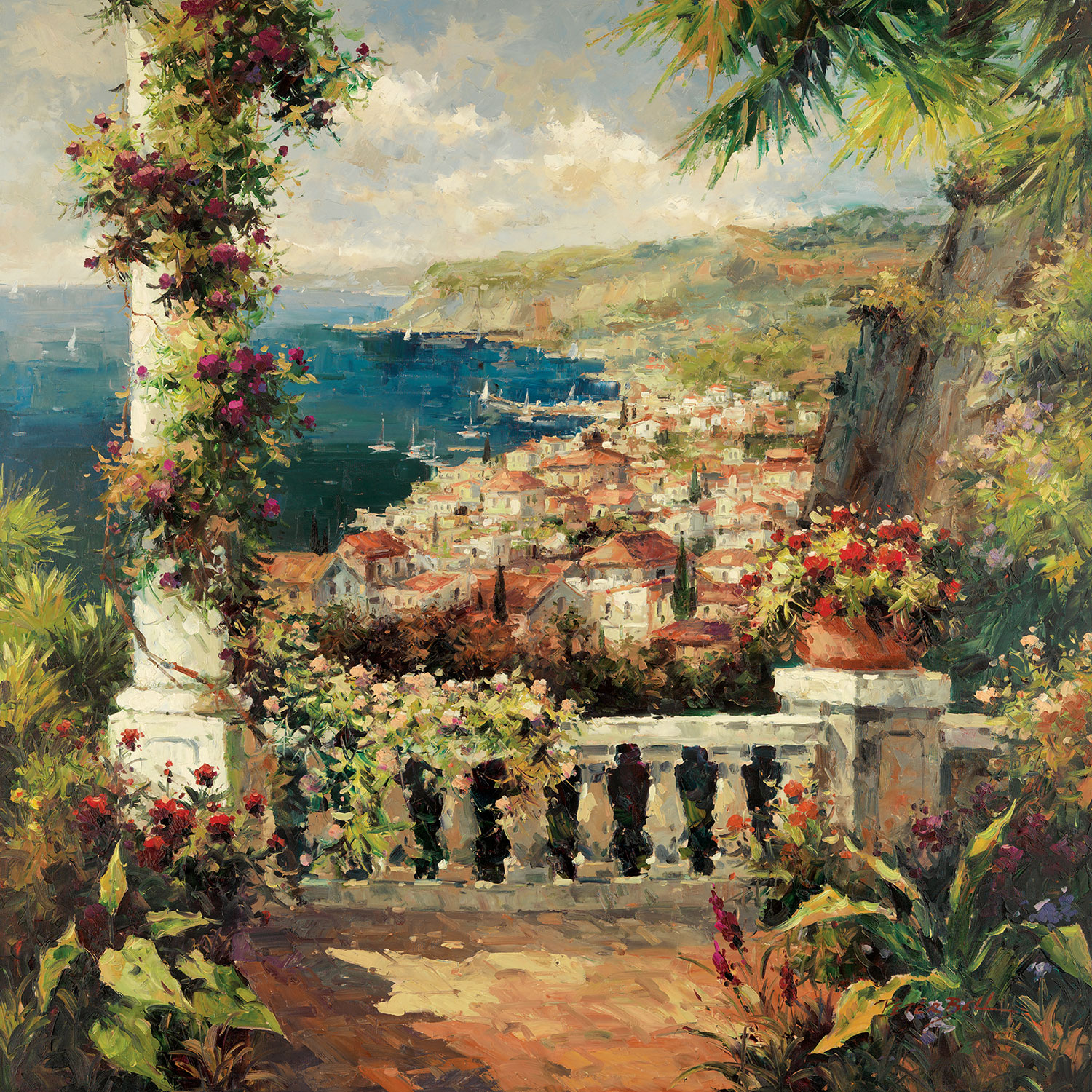 Poster xxl: Vue depuis la terrasse, Peter Bell