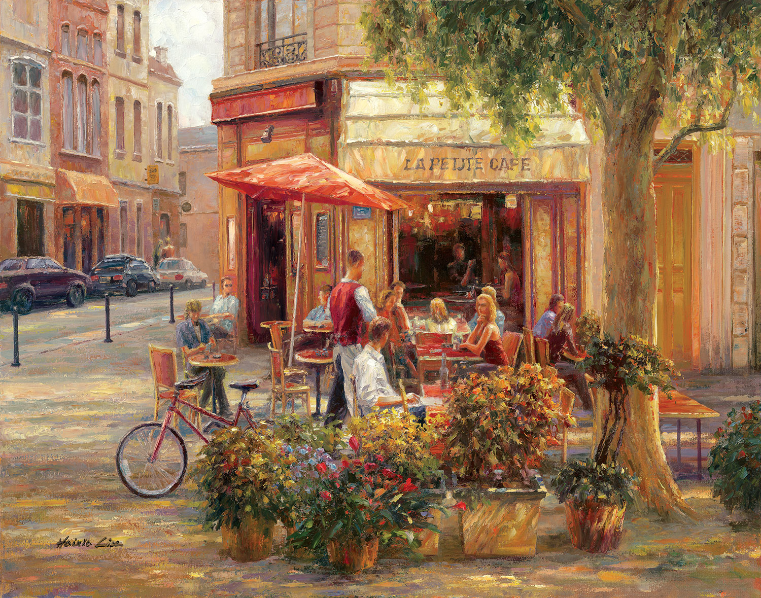 Poster xxl: le Caf&eacute; de Paris