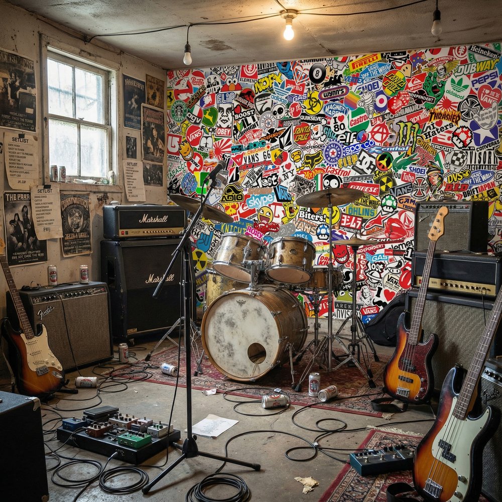 Poster xxl: Papier peint sticker bomb