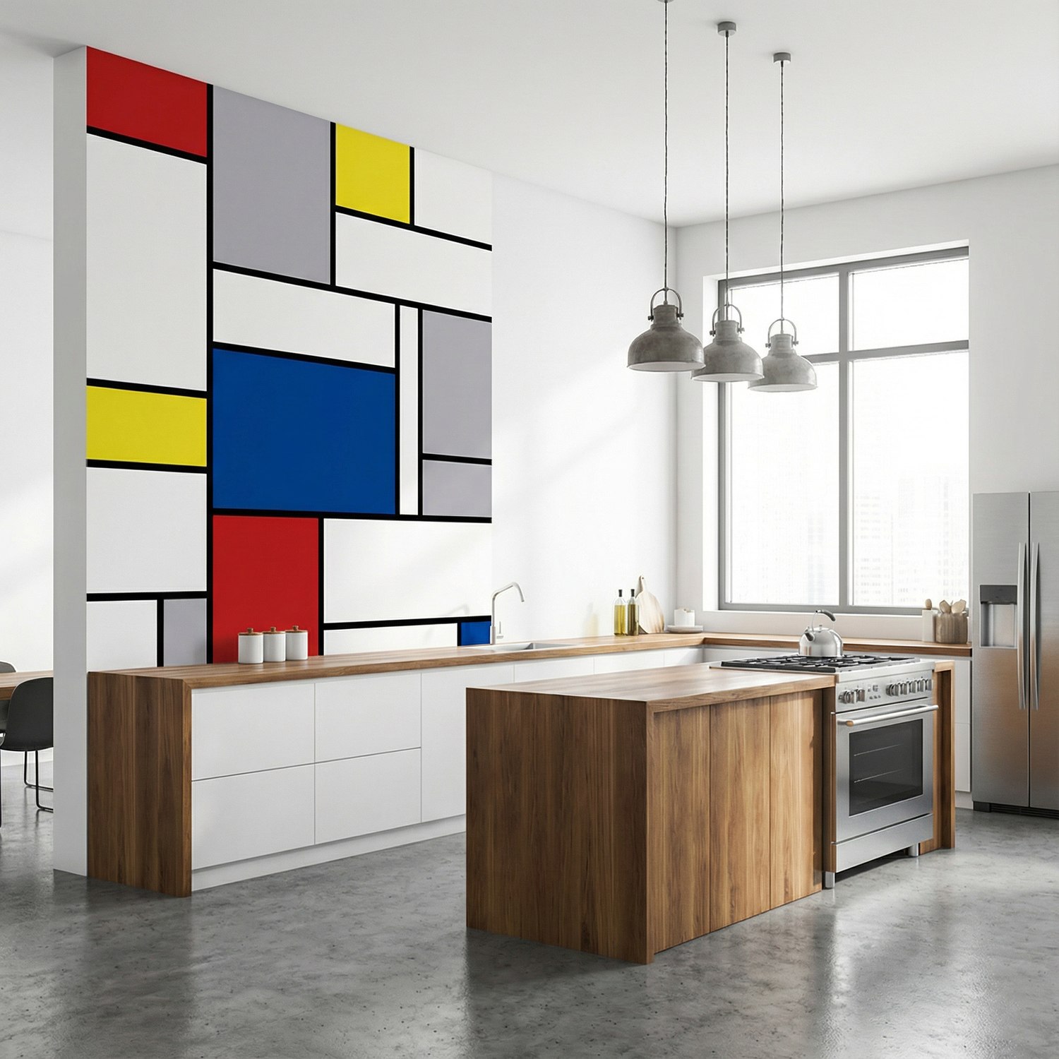Poster xxl: Piet Mondrian