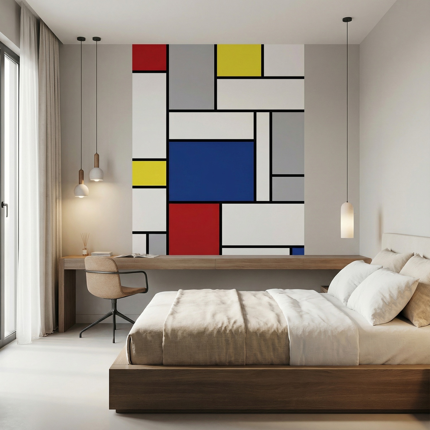Poster xxl: Piet Mondrian