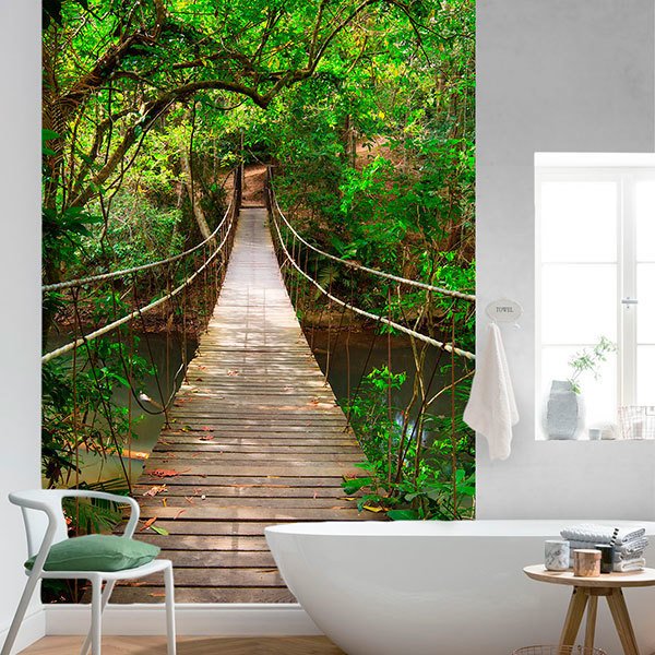 Poster xxl: Pont en Amazonie